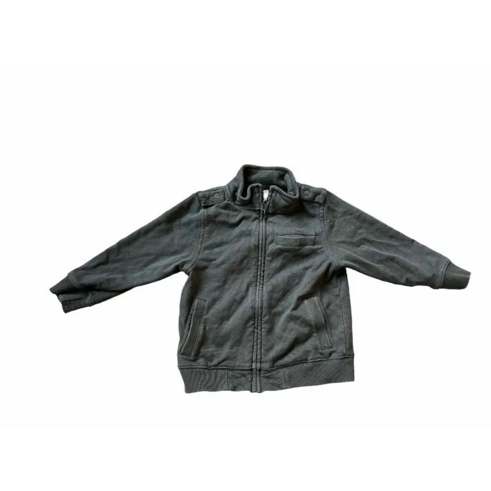 Boys Gymboree Lightweight Full Zip Utility Jacket - XS 3/4